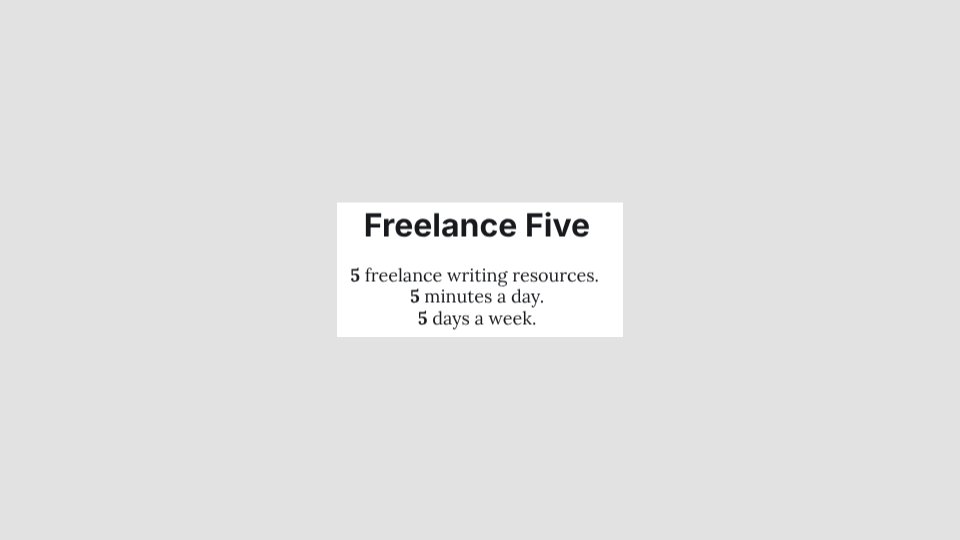 Featured In: Freelance Five